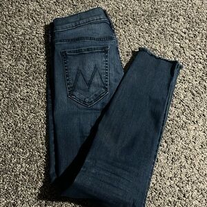 Mother denim Looker Ankle Fray